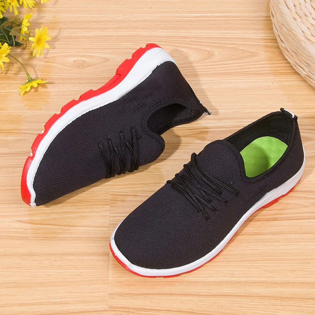 Классическая обувь модная спортивная для среднего возраста дышащая бега