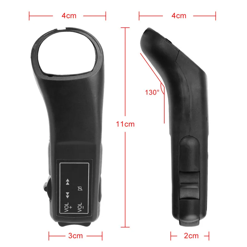 

Car Steering Wheel Remote Control Multifunctional Universal Audio Radio DVD Stalk Button Auto Player Personalise Accessories