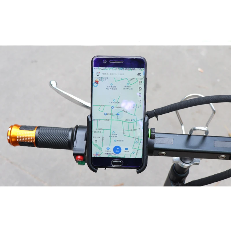 motorcycle phone holder qi wireless charging charger waterproof bracket mount stand 360 degrees rotation practical convenient free global shippin