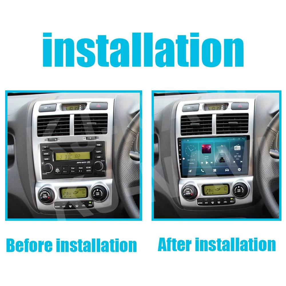 Android 11 Radio 9 Inch For Kia Sportage 2004-2010 Wireless Carplay Auto Stereo Navigation Multimedia NO DVD | Автомобили и