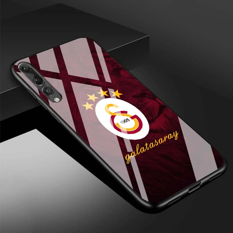 Турция Galatasaray wolf закаленное стекло чехол для телефона huawei P20 P30 lite P20 P30 PRO MATE 20 lite 20 PRO Honor 10