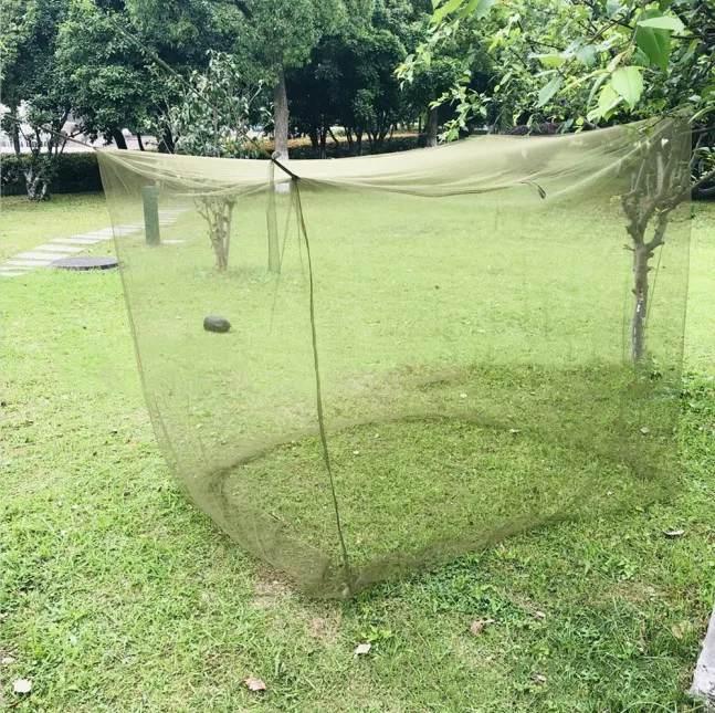 Outdoor Beach Camping Tent Mesh Mosquito Insect Bug Repellent Net Ultralight Breathable All Polyester Fabric For Outdoor Camping