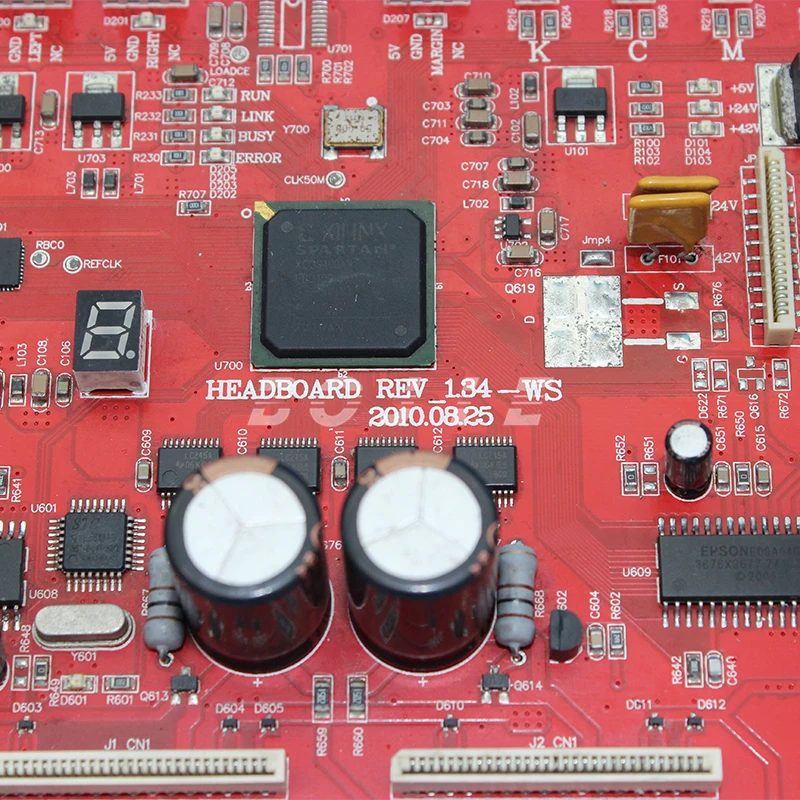 Для Galaxy UD 181LB/UD 1812LB/UD 2512LC dx5 head board V1.34 в красном цвете|Детали принтера| |