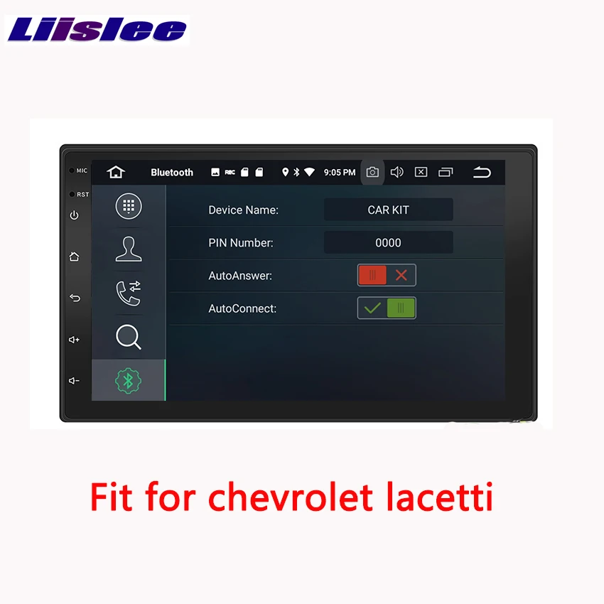 Liislee для chevrolet lacetti Android автомобильный навигатор GPS Аудио Видео Радио большой экран