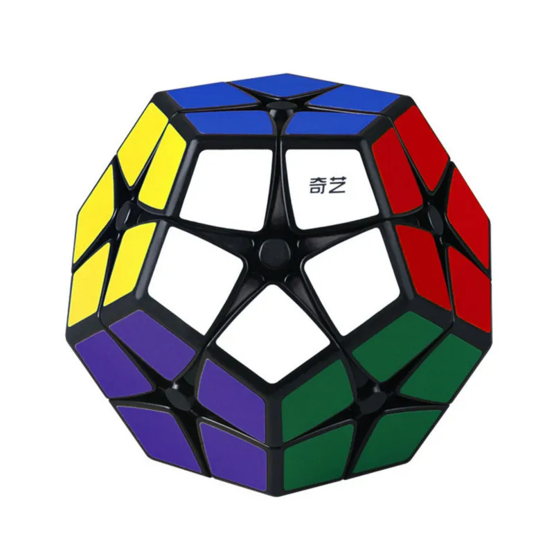 QiYi 2x2 megaminxy المكعب السحري 12 وجوه Dodecahedron لغز ألعاب تعليمية QiYi مكعب السرعة للأطفال الهدايا