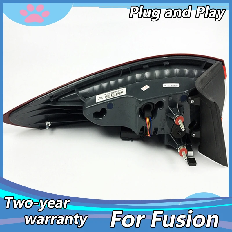 

Car Styling Tail Light Case For Ford Fusion Taillights 2013-2016 Mondeo LED Tail Lamp Rear Lamp DRL+Brake+Park+Signal light