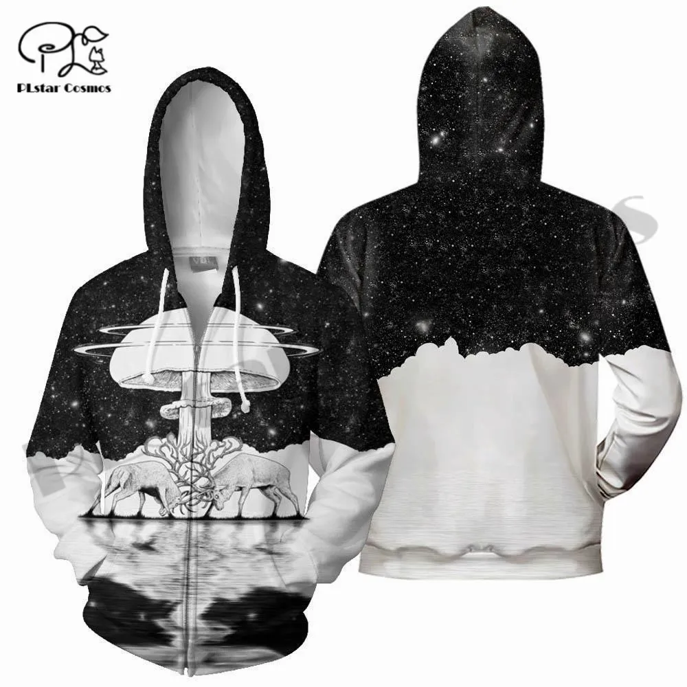 

PLstarCosmos 3DPrint Newest Mushroom Art Unique Harajuku Streetwear Funny Casual Unisex Pullover Hoodies/Sweatshirt/Zip Style-26