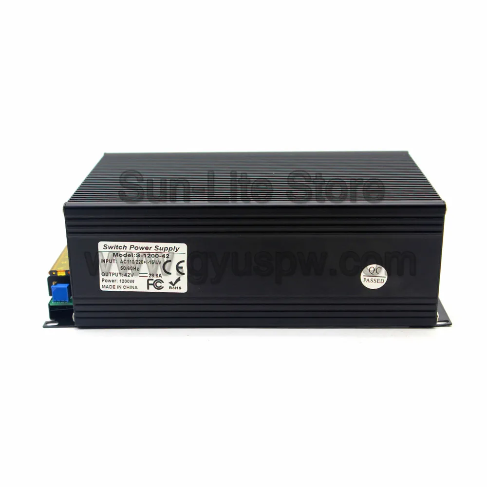 Universal Switching Power Supply DC42V 1200W Transformers 110V 220V AC DC 42V SMPS for CCTV Radio Lighting CNC Router | Обустройство