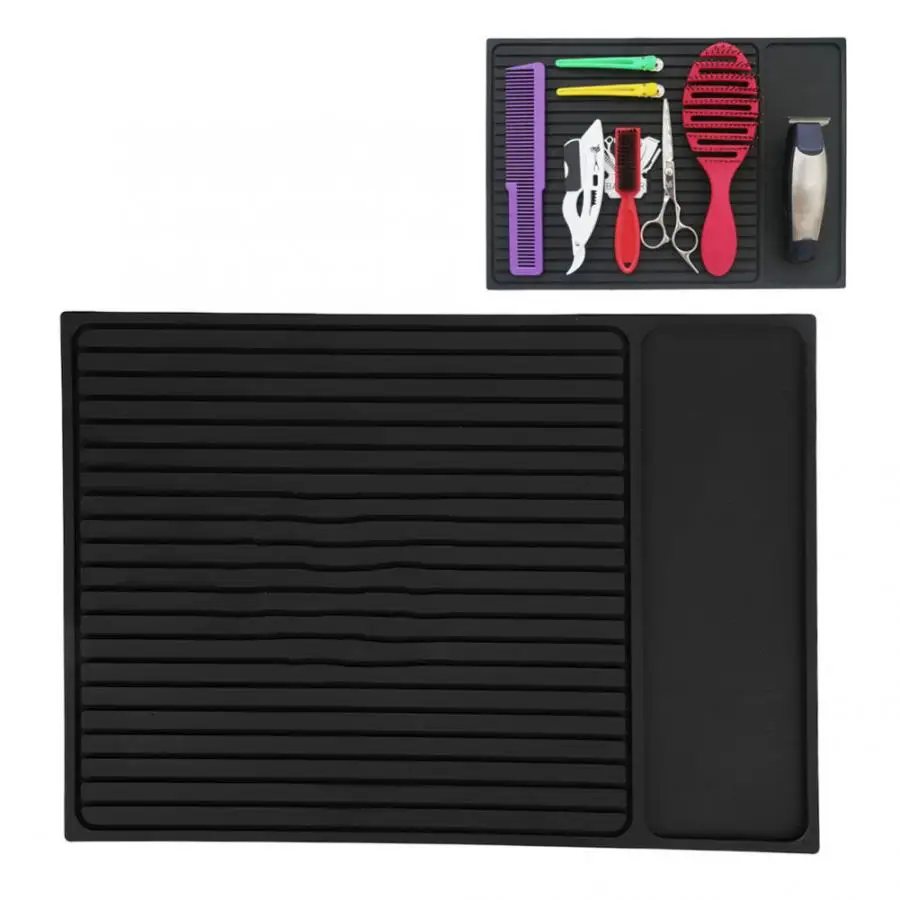 Hairdressing Supplies PU Silicone Gel Non-Slip Pad Cushion Hairdresser Electric Hair Cutter Clipper Tools Cushion Barber Shop