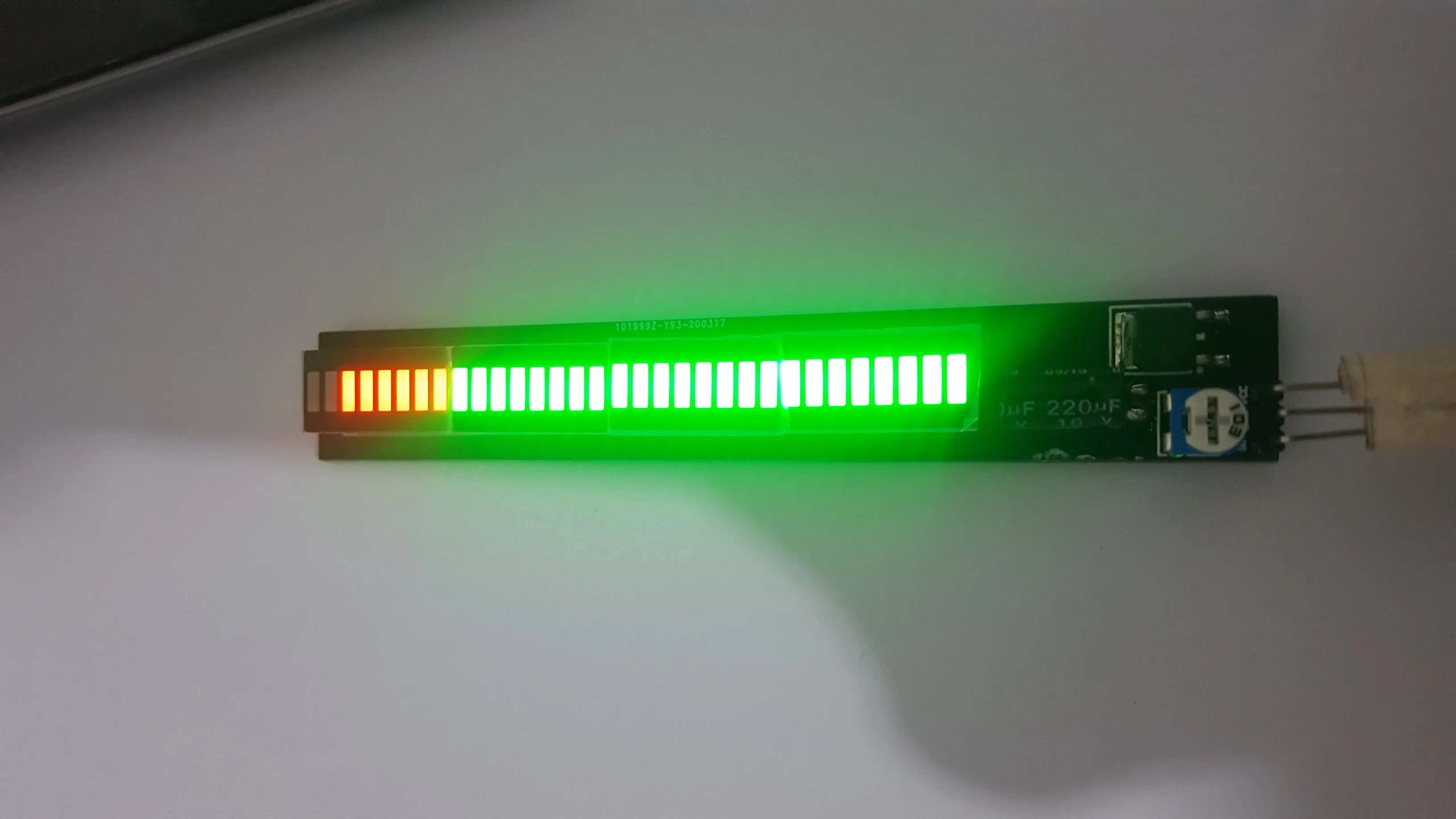 

32-сегментный звуковой индикатор светильник кальный уровень, плата модификации усилителя света