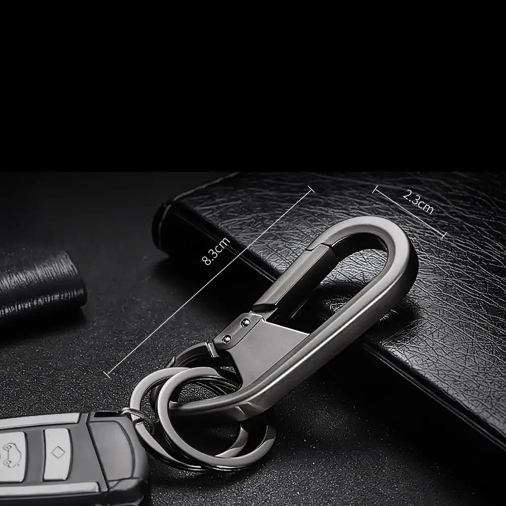 

70% Dropshipping!!Keychain Simple Durable Car Key Clip Keyring for Men