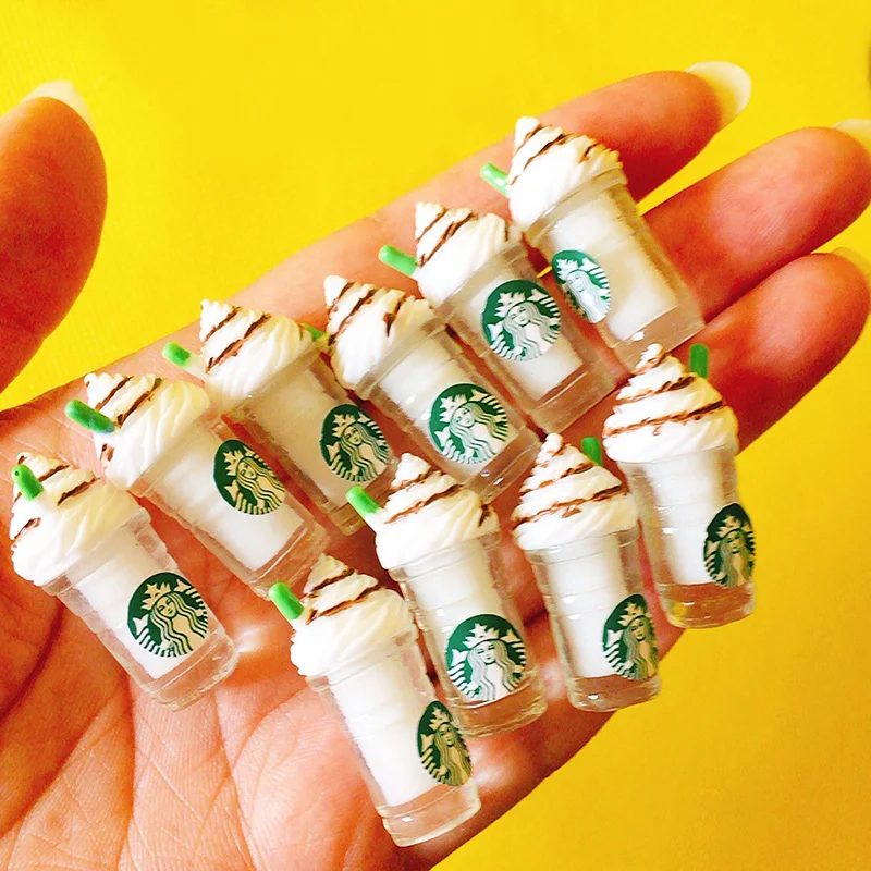 3 шт. чашка для мороженого frappucino соломенная дополнение пушистых слизи шармы