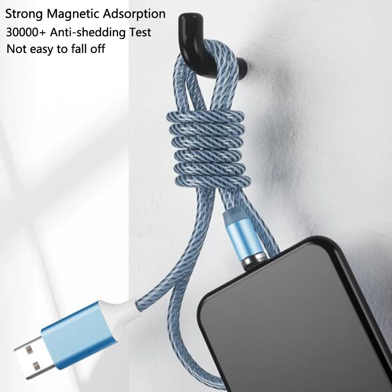 Автомобиль течет светильник Магнитная Зарядка через USB кабель для Защитные чехлы