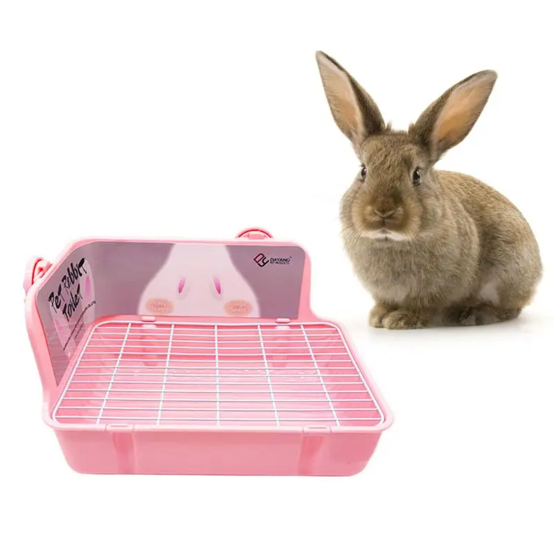 Домашние животные хомяк кошка кролик Туалет подстилки Угловые поддоны Крытый