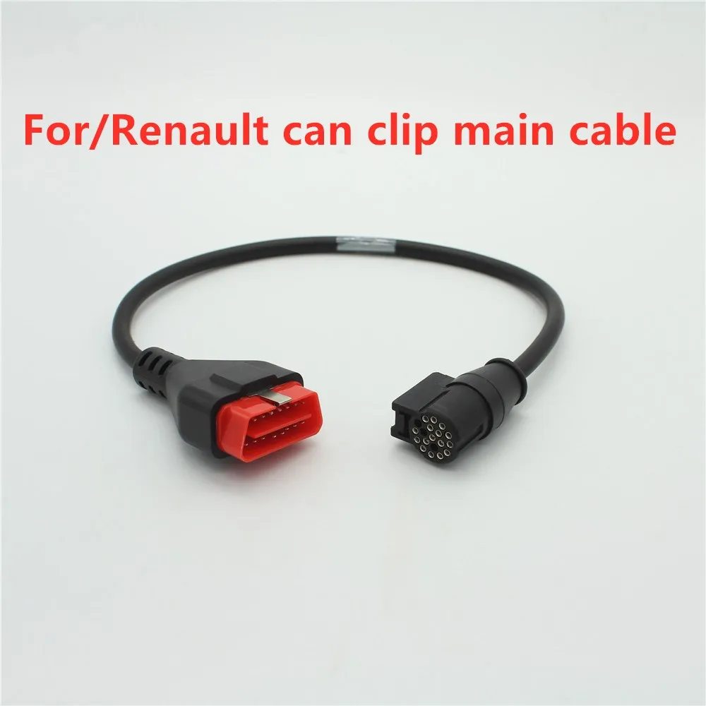 

Acheheng Cables For Renault Can Clip Diagnostic Interface Car OBD2 16PIN Diagnostics Auto Tool Automotiv OBD II main test cable