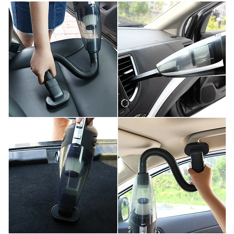 

Wireless Car Vacuum Cleaner 6000Pa Handheld Vacuum Cordless Powerful Cyclone Suction Portable Rechargeable Auto Vacuum Cleaner