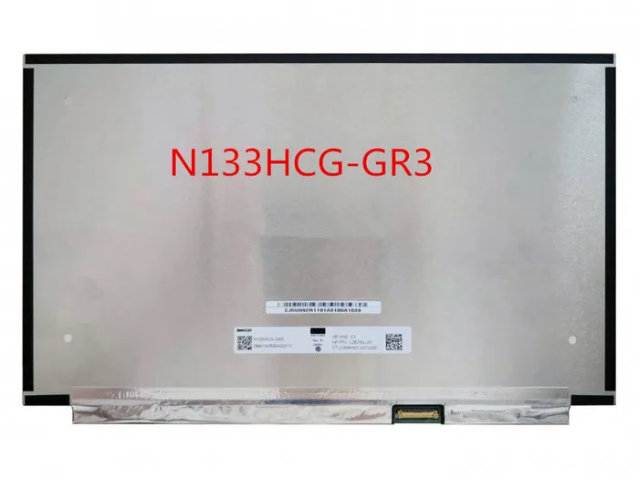 N133HCR-GA1 N133HCE-GQ3 IPS eDP 30 pin 1920X1080        72% NTSC