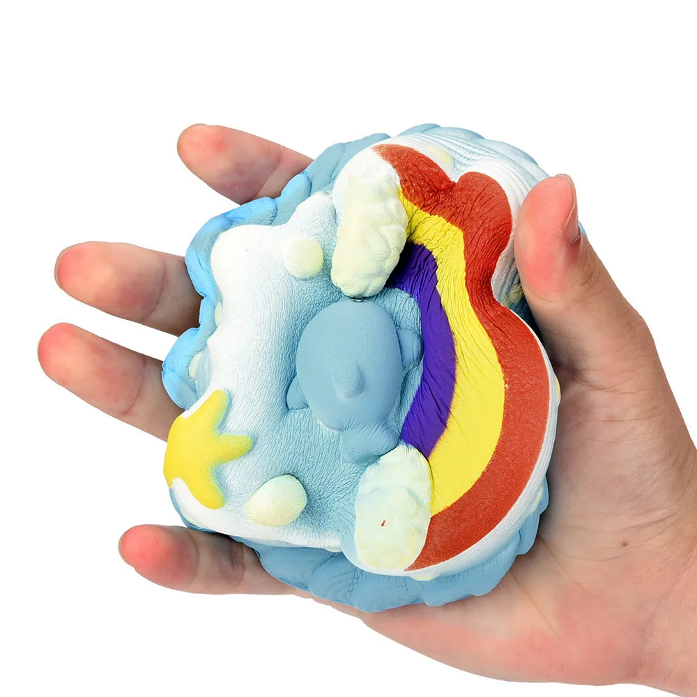 Kawaii зеленый мультфильм Динозавр мягкий медленно поднимающийся сжимает игрушки