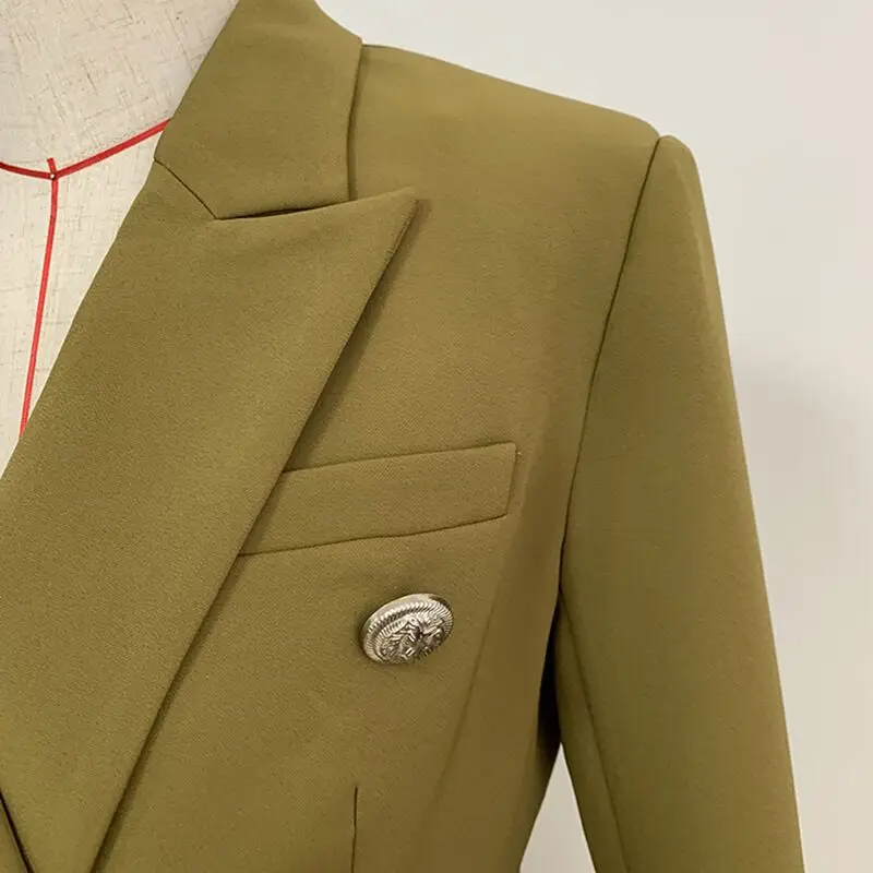 

Bevenceel 2020 Autumn Winter Women Blazer Double Breasted Casual Clothes Women Blazers and Jackets Coat
