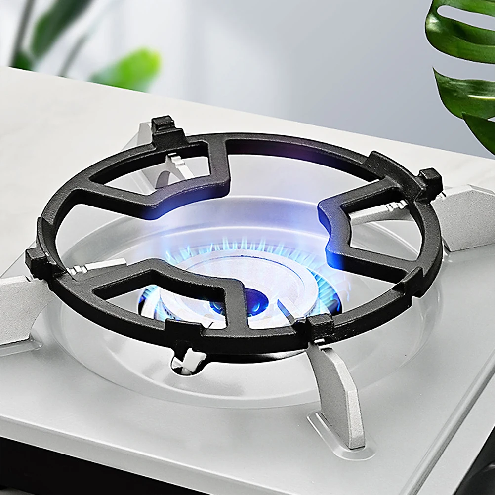

2 шт. универсальные газовые Варочные панели, подставка для кастрюли с кольцом, подставка для кастрюли из чугуна, полка для плиты, аксессуары, ...