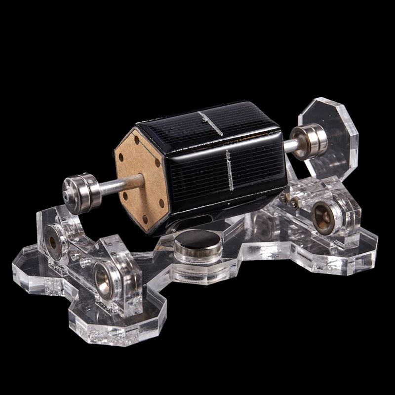 5 дюймов ручной работы Mendocino Солнечный двигатель Магнитный левитирующий модель