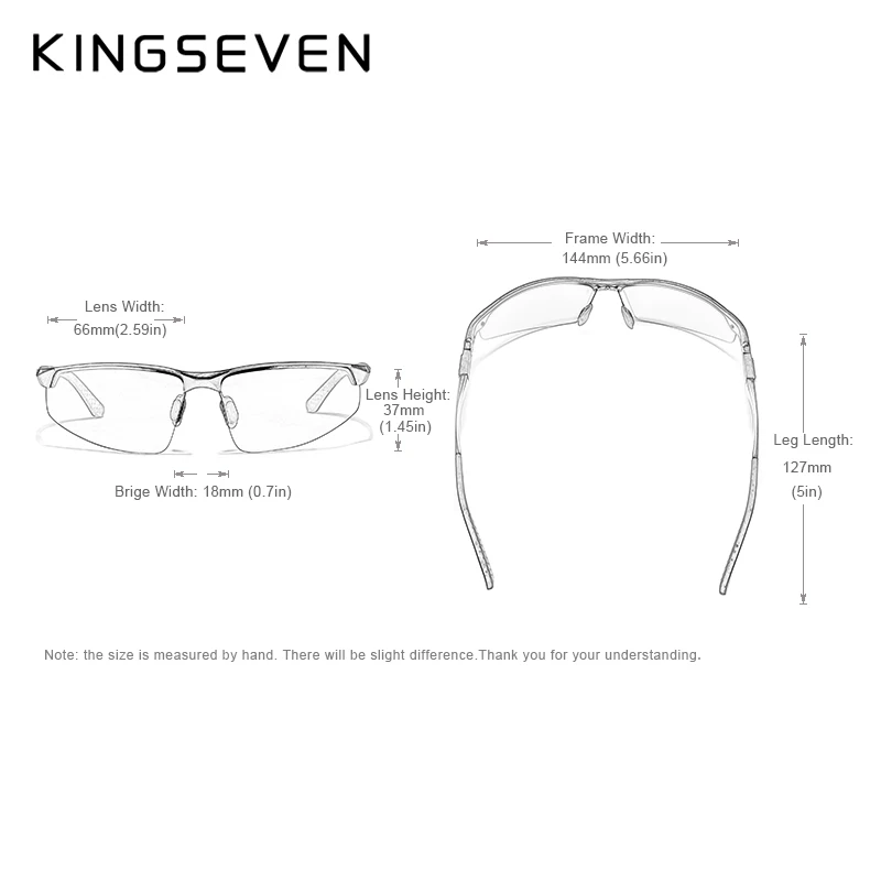 KINGSEVEN, фотохромные солнцезащитные очки, мужские поляризованные солнцезащитные очки, мужские сменные линзы, цветные очки, очки для вождения