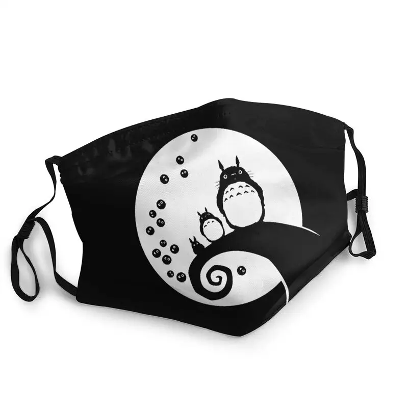 

Модная маска Manag My Neighbor Totoro, маска для лица для мужчин, аниме маска Хаяо Миядзаки против пыли и смога, защитный чехол, респиратор, маска
