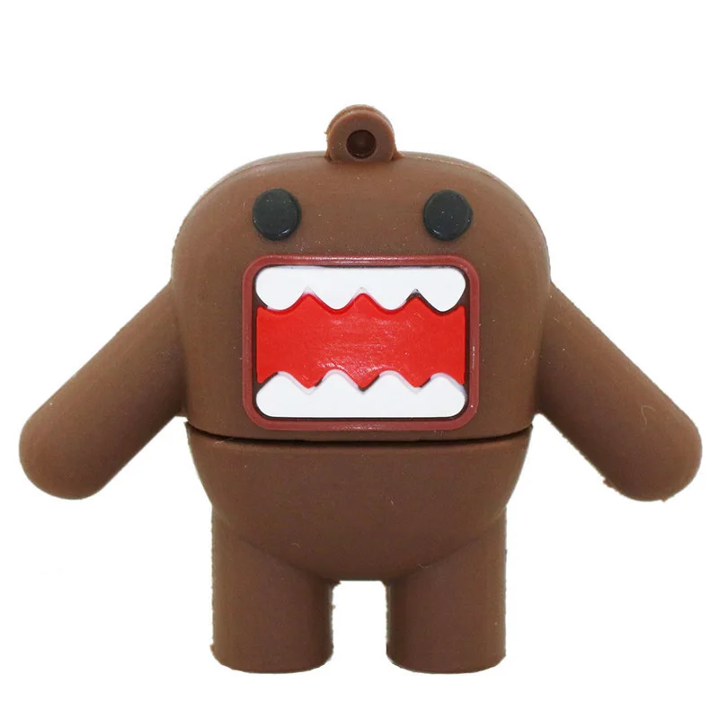 Pen Drive Japanese Cartoon Big Doll Domo Kun Girl Lovely Creative Usb Pendrive 4GB 16GB 32GB 64GB Flash Disk U | Компьютеры и офис