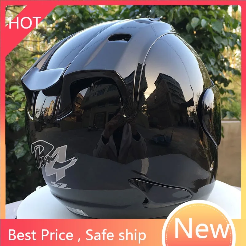 

Мотоциклетный получерный шлем, 1/2 дюйма, с открытым лицом