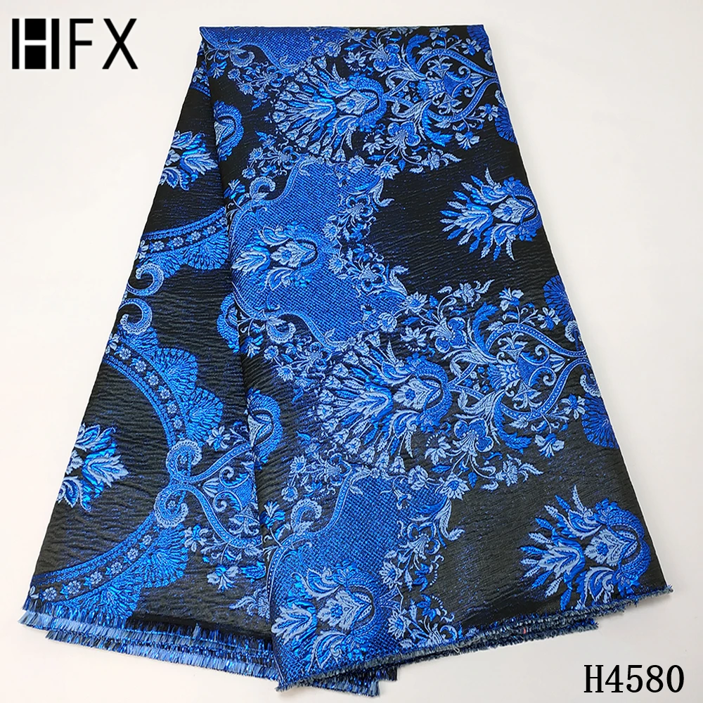 HFX Новый жаккард кружевная ткань африканская вышивка кружево 2021 нигерийский