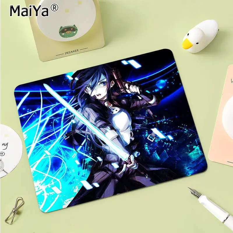 

MaiYa Personalized Cool Fashion Sword Art Online Silicone Pad to Mouse Game Smooth Writing Pad Desktops Mate gaming mouse pad