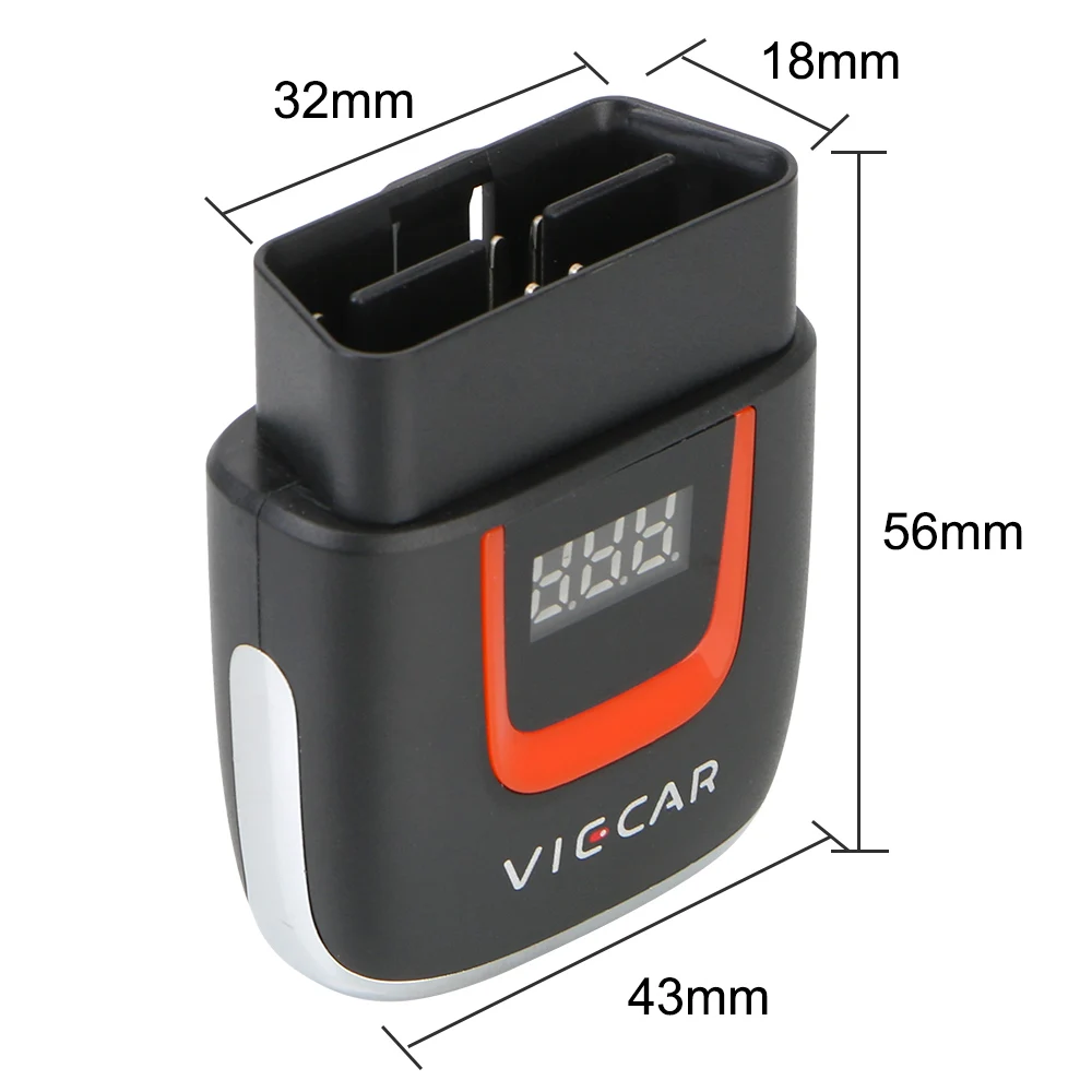 Считыватель кодов Viecar VP004 VP002 Elm327 V2.2 для Android/IOS WIFI ELM 327 OBD2 | Автомобили и мотоциклы
