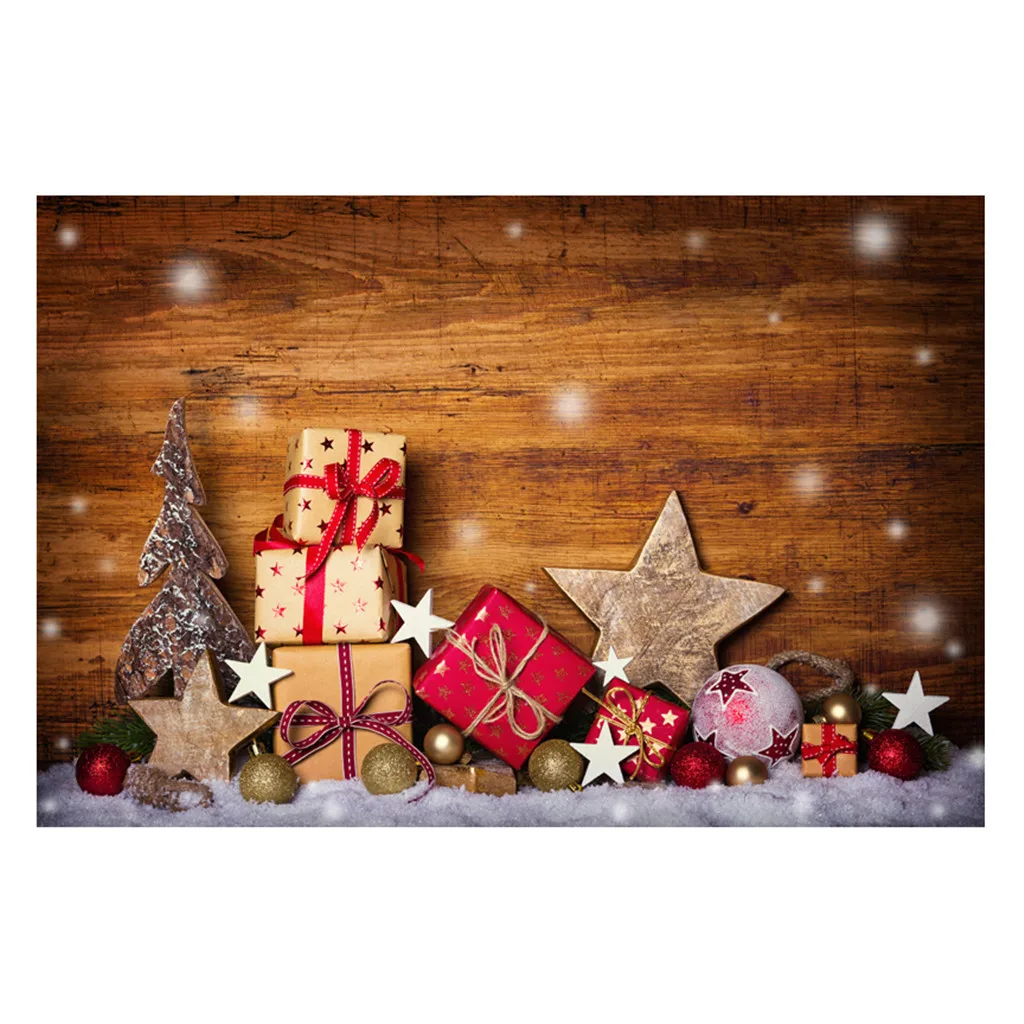 Современные Рождественские фоны виниловая стена 5x3 фута цифровой фон для