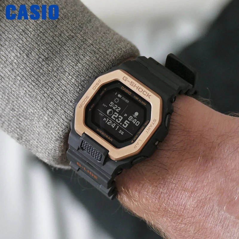 

Часы Casio g shock Мужские кварцевые Смарт-часы лучшие часы для экстремального спорта с функцией Bluetooth Мужские часы