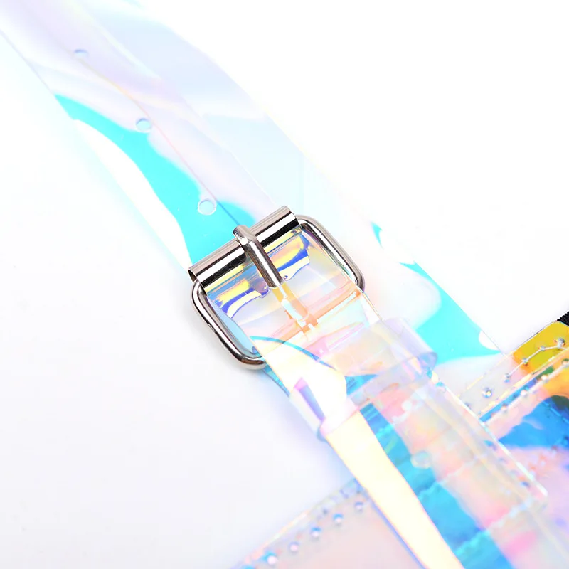 

New Fashion a Pair of Buckles PVC Double Buckle Women's Waist Seal Women's Belt Matching Wholesale Belt Factory Sales