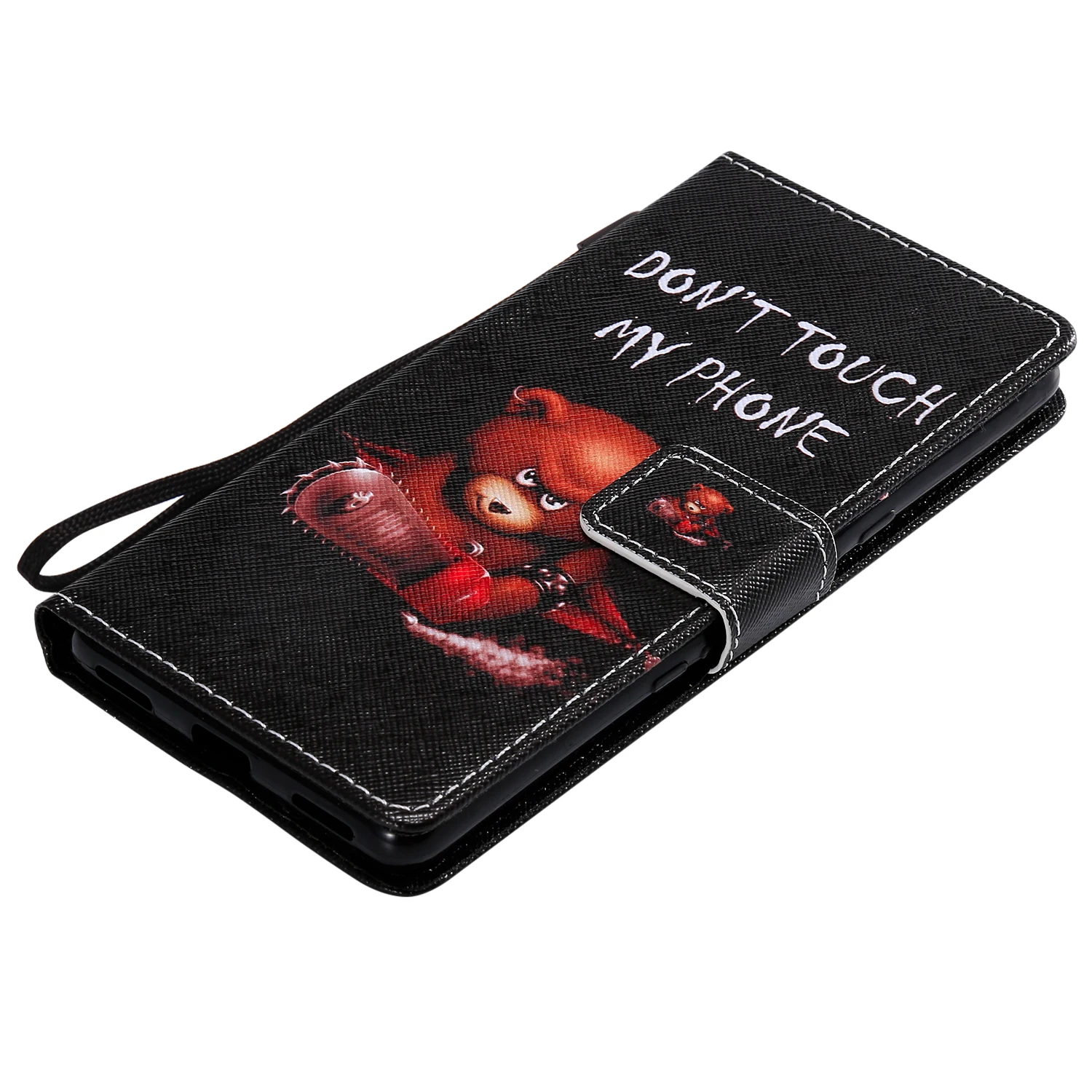 Animal Patterned Flip Wallet Case PU Leather Phone for Samsung galaxy M30 A50 A20 A30 A70 A40 A6S J6 J4 J7 J8 prime J2 core DUO |
