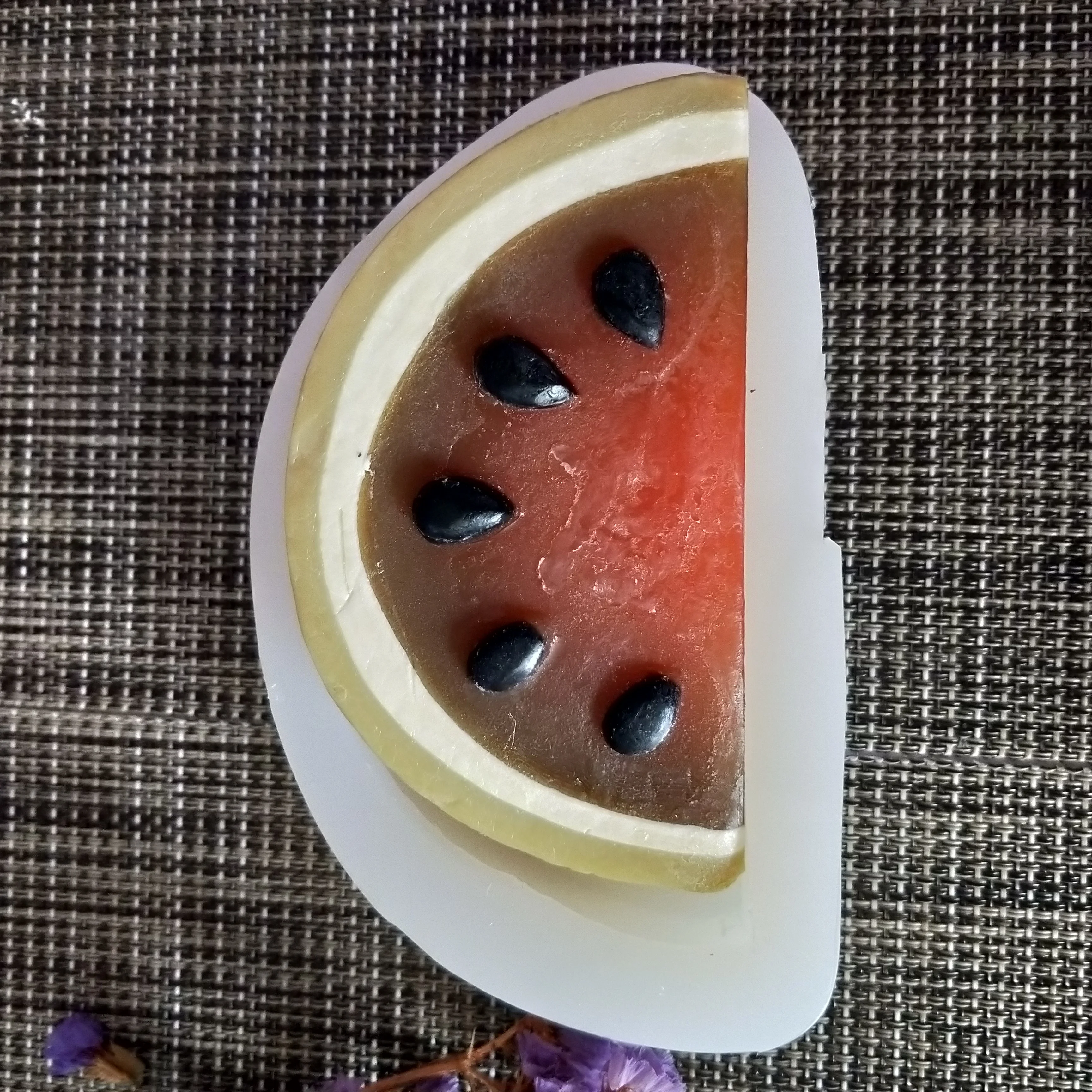 Силиконовая форма для разрезания арбуза ручной работы искусственное мыло