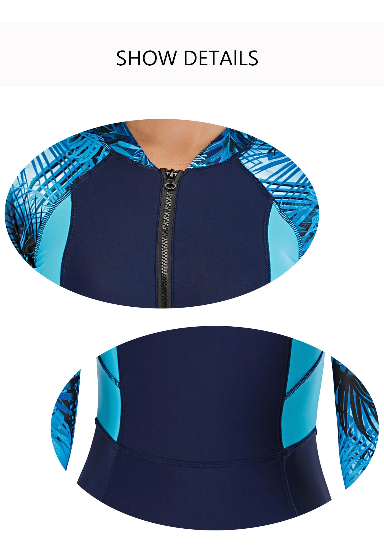 

Long sleeve Swimsuit Rashguard Women Surfing Swimwear Surfing Diving Print swimming diving suit for women Bodysuit