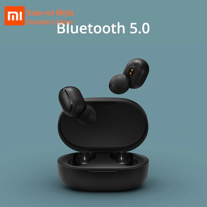 Горячие Xiaomi Redmi AirDots беспроводные наушники bluetooth управление языком Автоматическое Сопряжение мини смарт-гарнитуры