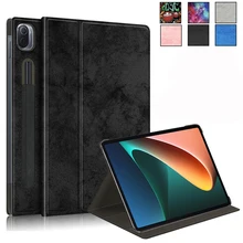 Flat Flip Cover Funda for Xiaomi Mi Pad 5 Pro 11 inch Auto Wake Up/Sleep Magnetic Smart Tablet Case for Xiaomi Mi Pad 5 2021