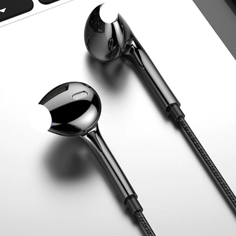Проводные наушники вкладыши с разъемом типа C стереонаушники для Xiaomi Huawei Samsung