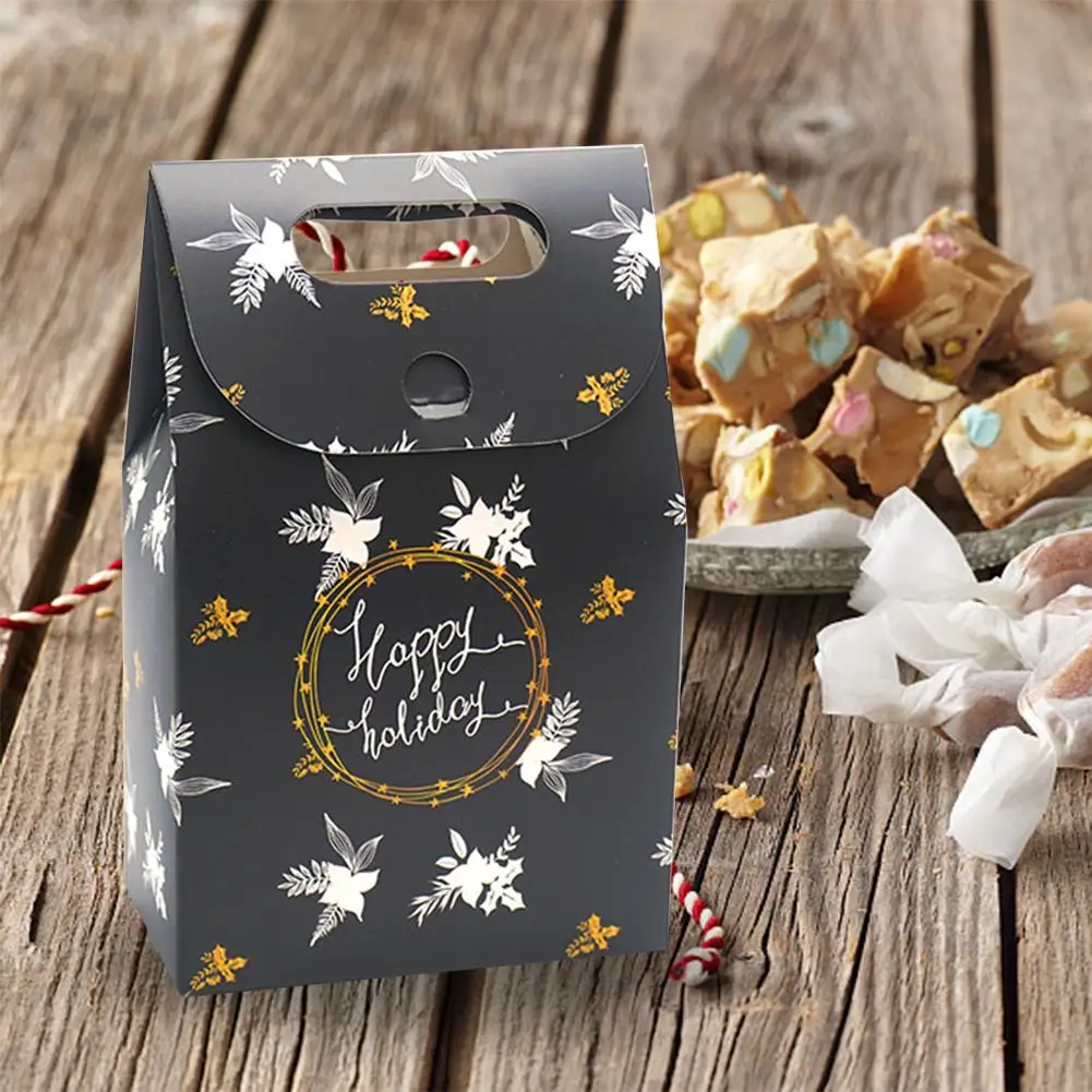 Сумки для хранения конфет бумажный пакет с изображением ночного неба оленя