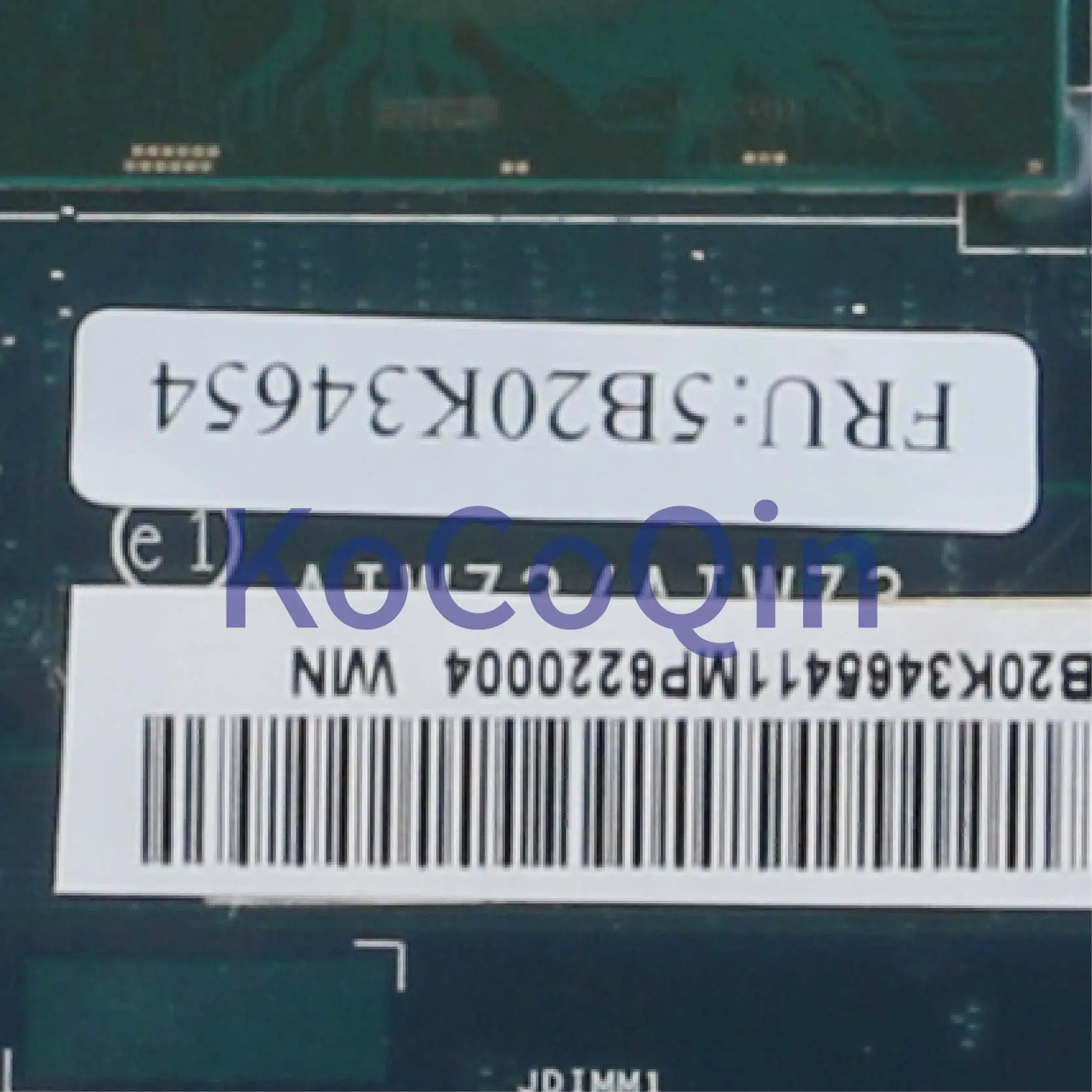 KoCoQin материнская плата для ноутбука LENOVO Ideapad 500-15ISK I7-6500U материнская плата AIWZ2 AIWZ3 LA-C851P 5B20K34654 216-0864010