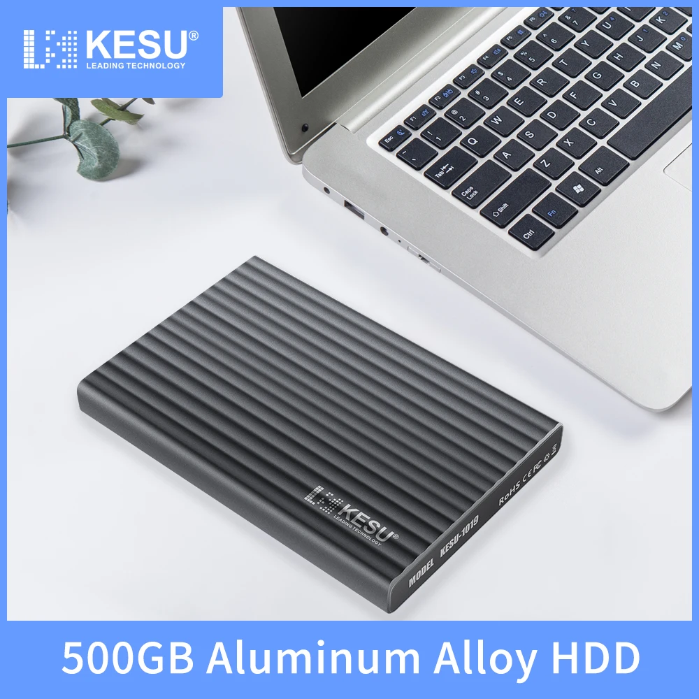 Внешний жесткий диск KESU 500 Гб 2 5 дюйма алюминиевый сплав HDD USB3.0 портативный