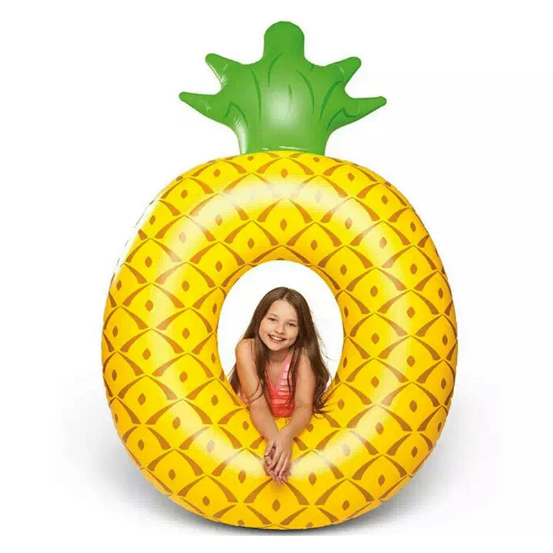 

Inflatable Giant Pineapple Pool Float Pool Swimming Float Swimming Ring Pool Circle Outdoor Swimming Floating Accessory