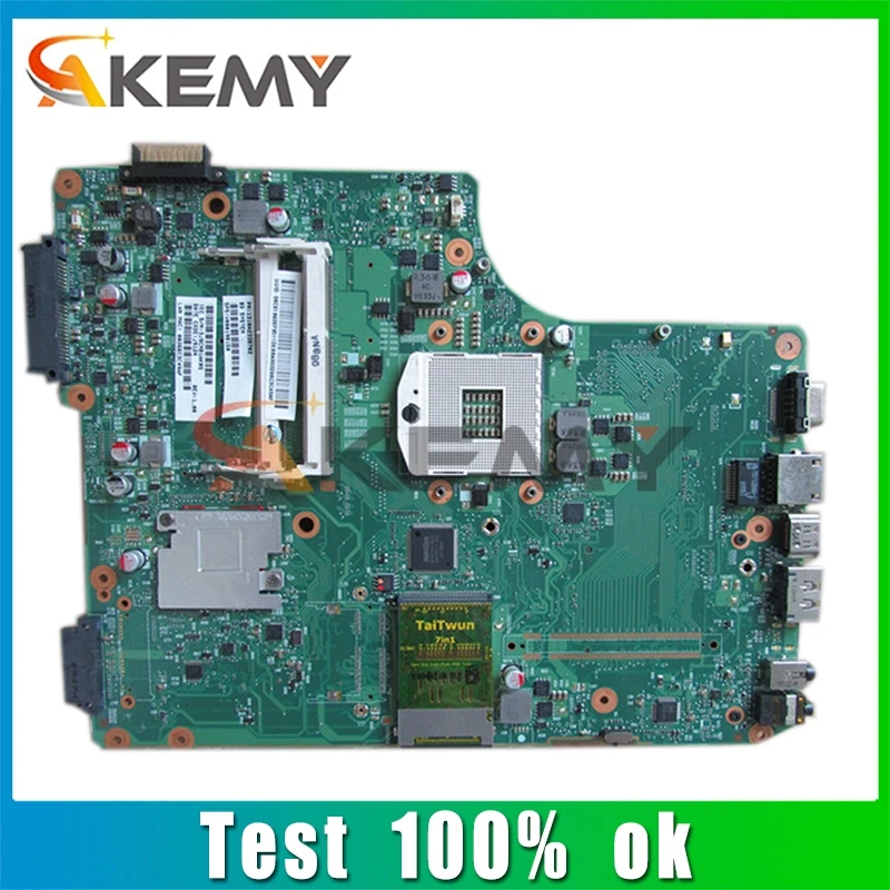 

Материнская плата AKEMY V000198150 для ноутбука TOSHIBA Satellite A505, материнская плата 6050A2338701 HM55 DDR3 для ноутбука