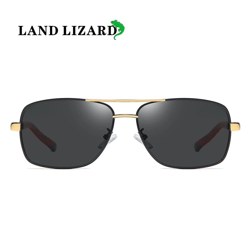 Мужские квадратные солнцезащитные очки поляризационные для вождения LAND