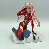anime figure darling in the franxx figure zero two 02 redwhite clothes sexy girls pvc action figures toy collectible model