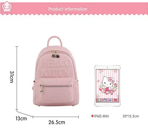Новый Рюкзак HELLO KITTY для девочек сумка на плечо повседневный рюкзак ранцы