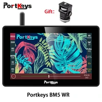portkeys bm5 iii wr camera field monitor 2200nit anti fingerprint 5 5 inch touch screen hdmi sdi for canon sony blackmagic